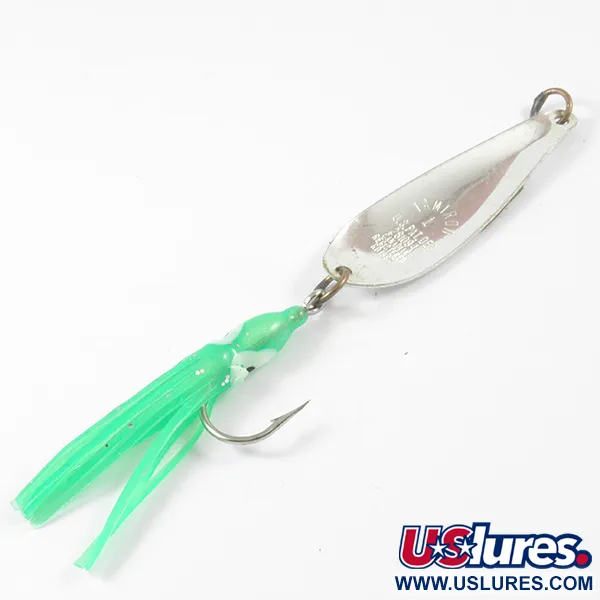 Tamiron Honeybees 1 Glow Cuillère Traîne, Argent/Glow, 3,5g, UV, #3283