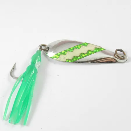 Tamiron Honeybees 1 Glow Cuillère Traîne, Argent/Glow, 3,5g, UV, #3283