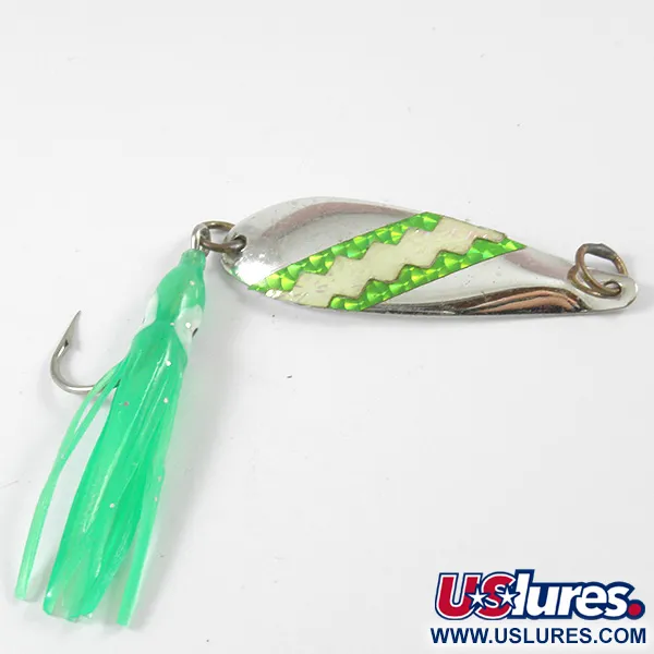 Tamiron Honeybees 1 Glow Cuillère Traîne, Argent/Glow, 3,5g, UV, #3283