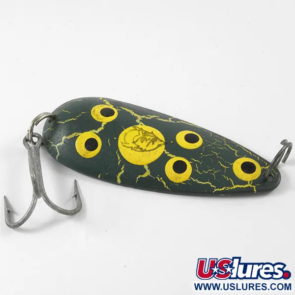 Eppinger Dardevle Dardevlet Cuillère, Frog, 21g, Dos Nickel, #3284