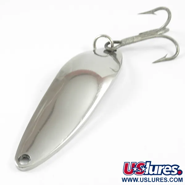 Gator Cuillère Ondulante, Nickel, 35g, Acier Inox, #3286