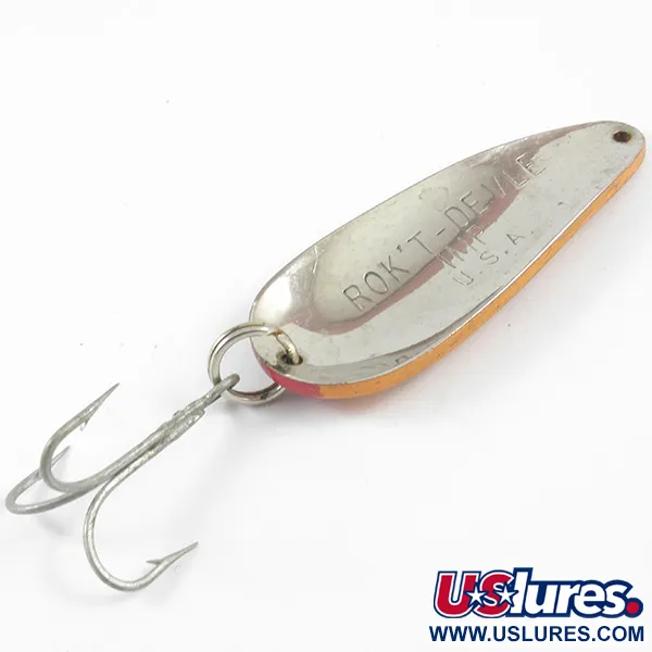 Cuillère Dardevle Rok't Imp, Orange/Noir/Rouge, 21g, Nickel, #3292