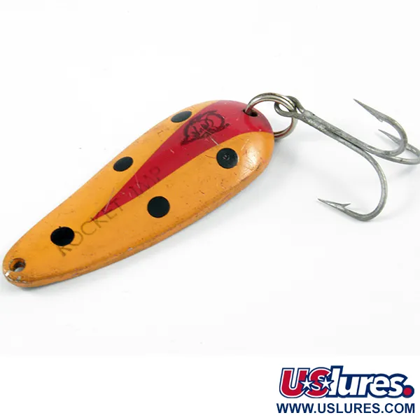 Cuillère Dardevle Rok't Imp, Orange/Noir/Rouge, 21g, Nickel, #3292