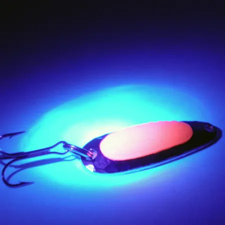 Blue Fox Pixee UV 3317 Cuillère, Nickel Martelé, 4.5g, UV, #3317