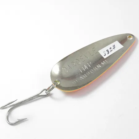 Dardevle Imp Cuillère, Bright Rainbow / Nickel, 11g, Nickelé, #3327