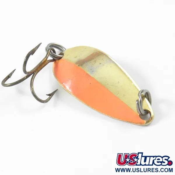 Seneca Little Cleo Cuillère, Or / Orange, 4g, Vintage USA, #3328