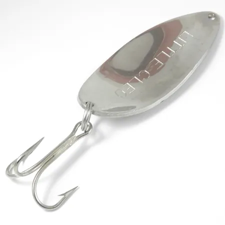 Acme Little Cleo Cuillère, Nickel / Bleu, 35g, Longue distance, #3329