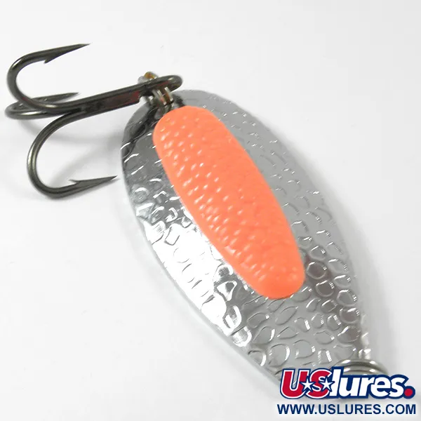 Blue Fox Pixee UV Cuillère, Nickel Martelé/Orange, 24g, UV, #3331
