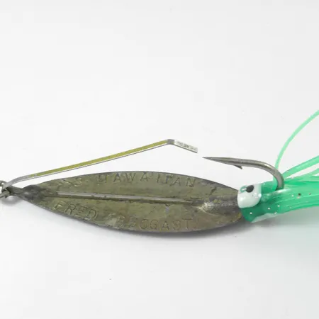 Weedless Fred Arbogast 3 Hawaiian Glow Cuillère, 16g, Anti-herbe, #3338