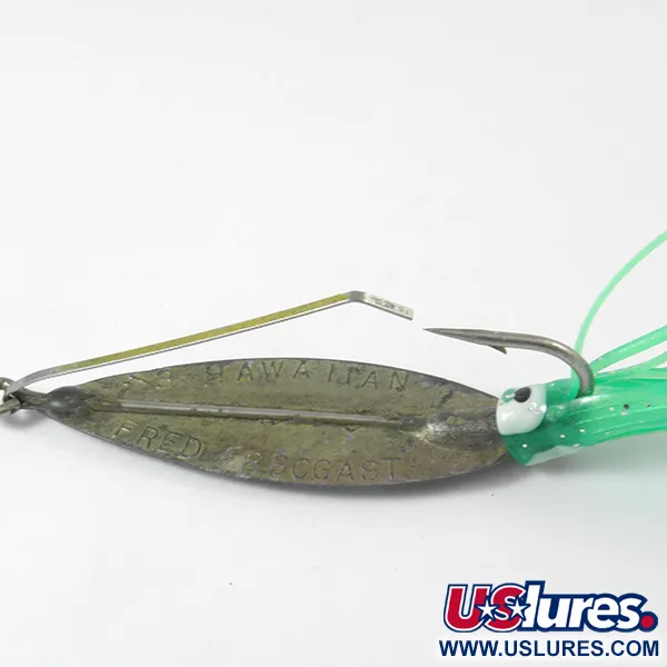 Weedless Fred Arbogast 3 Hawaiian Glow Cuillère, 16g, Anti-herbe, #3338