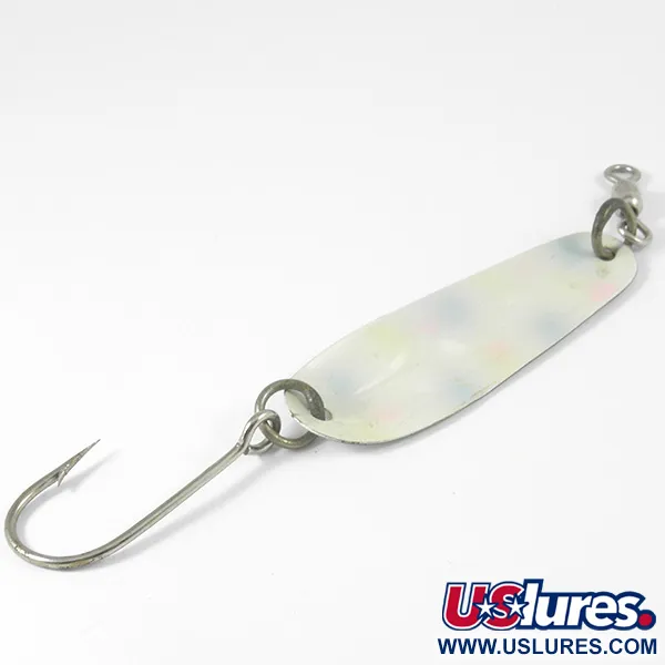 Luhr Jensen Tom Mack Cuillère Traîne, Pearl, 8g, Hameçon Simple, #3339