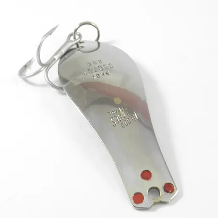 10,000 Lakes Little Doctor 265 Cuillère, Nickel / Rouge, 10g, #3346