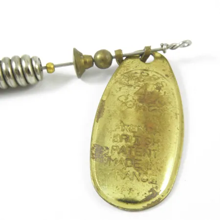 Mepps Comet Mino 4 Cuiller, Laiton, 12g, Poisson Souple, #3348