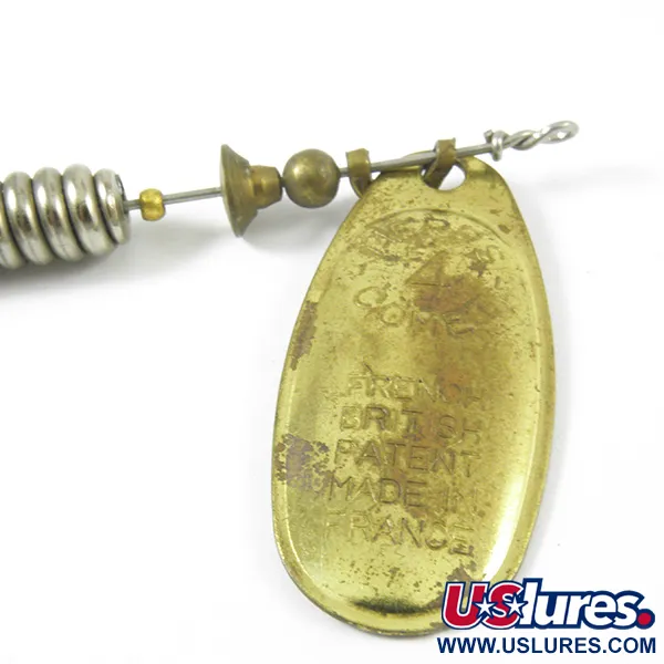 Mepps Comet Mino 4 Cuiller, Laiton, 12g, Poisson Souple, #3348