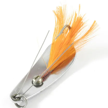 Weezel bait Rex Spoon Cuillère, Nickel/Plume Orange, 12.5g, #3352
