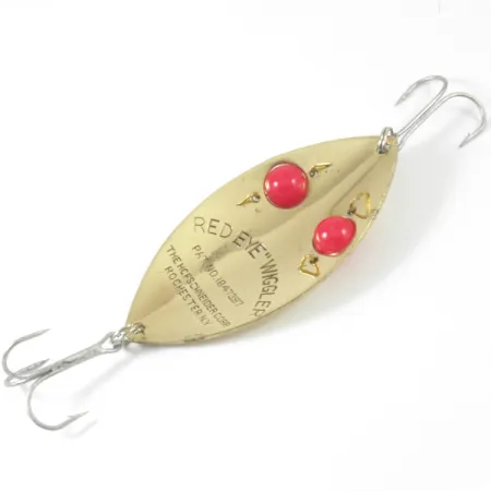 Hofschneider Red Eye Wiggler 3359 Cuillère, Or/Yeux rouges, 25g, #3359