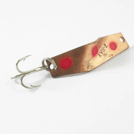 Z-RAY Lures Z-Ray Cuillère, Cuivre, 3.6g, Profil Offset, #3366