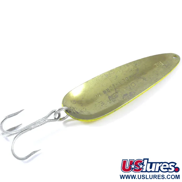 Cuillère Eppinger Dardevle, Five of Diamonds, 28g, Dos Laiton, #3382