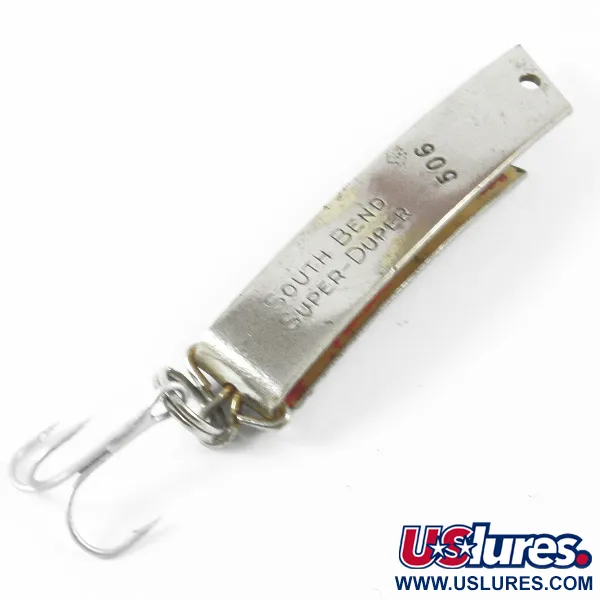 South Bend Super-Duper 506 Cuillère, Nickel, 7g, Courbure U, #3393