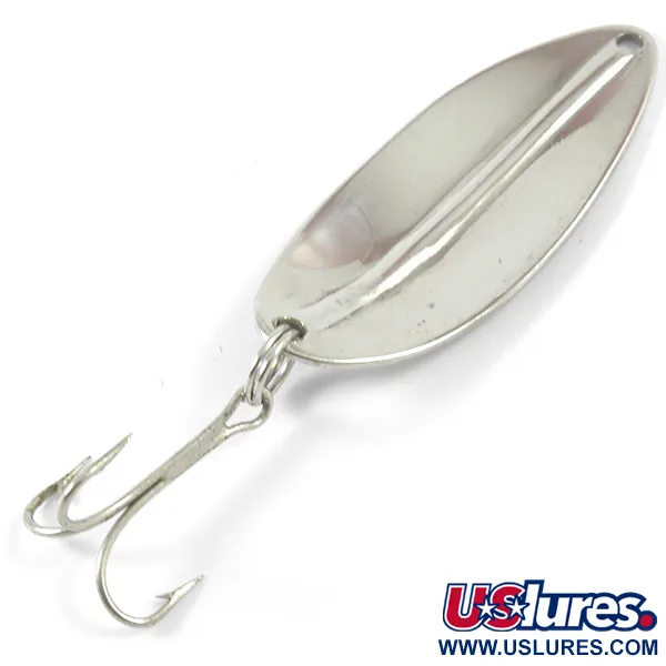 TODDCO Main liner Cuillère, Nickel / Bleu, 12,5g, Vintage, #3395