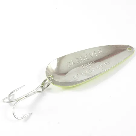 Eppinger Dardevle Imp 3407 Cuiller, Jaune/Vert/Nickel, 11g, #3407