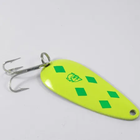 Eppinger Dardevle Imp 3407 Cuiller, Jaune/Vert/Nickel, 11g, #3407