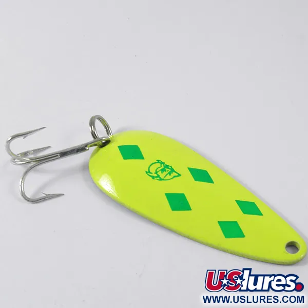 Eppinger Dardevle Imp 3407 Cuiller, Jaune/Vert/Nickel, 11g, #3407