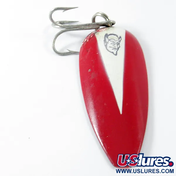 Cuillère Eppinger Dardevle Dardevlet, Rouge/Blanc/Cuivre, 21g, #3434