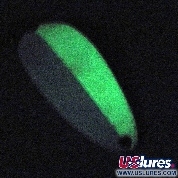 Seneca Little Cleo Glow Cuillère, Bleu/Blanc Glow, 10g, Hula Girl, #3436