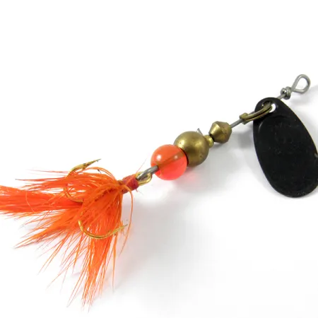 Mepps Black Fury 0 Dressed Cuillère, Noir/Rouge, 2.4g, Pompon, #3452