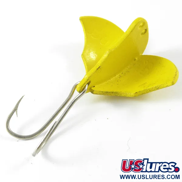 Harrison Industries Baby Bat Cuillère, Jaune, 5g, Ailes Métal, #3471
