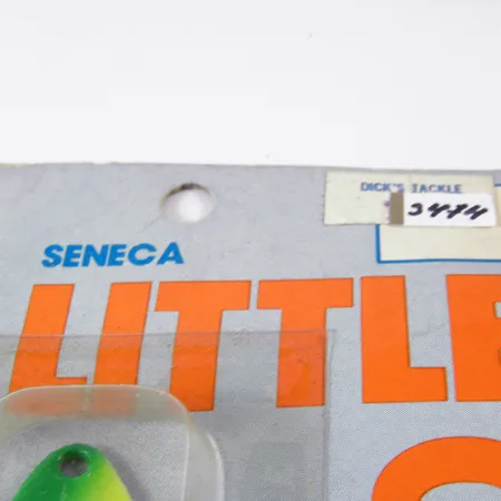 Seneca Little Cleo (Hula Girl) Cuillère, Jaune/Vert/Nickel, 14g, #3474