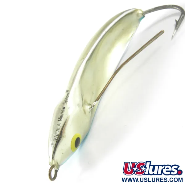 Weedless Rapala Minnow Spoon Cuillère, Bleu Métallisé, 10g, #3476