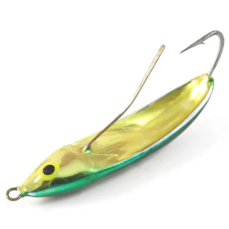 Rapala Minnow Spoon Cuillère, Or / Vert, 10g, Anti-herbe, #3488