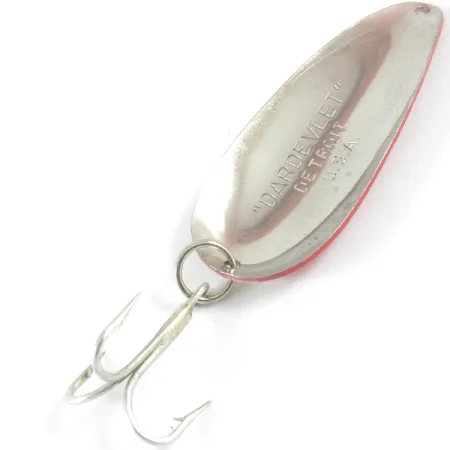 Eppinger Dardevle Dardevlet Cuillère, Rouge/Blanc/Nickel, 21g, #3499