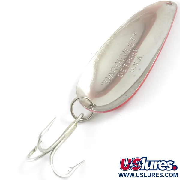 Eppinger Dardevle Dardevlet Cuillère, Rouge/Blanc/Nickel, 21g, #3499