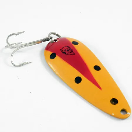 Cuillère Eppinger Dardevle Imp, Orange/Rouge/Nickel, 11g, USA, #3502