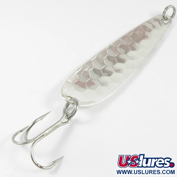 Northern King 28 UV Cuillère Traîne, Argent, 14g, Réactif UV, #3530