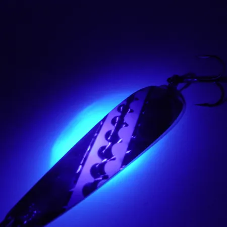 Northern King 28 UV Cuillère Traîne, Argent, 14g, Réactif UV, #3530