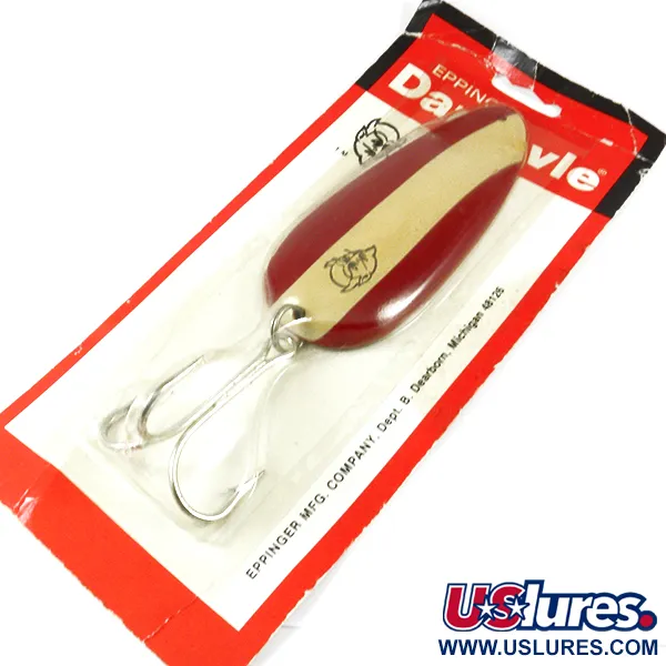 Eppinger Dardevle Huskie Junior Cuiller, Rouge/Blanc/Nickel, 58g, #3539