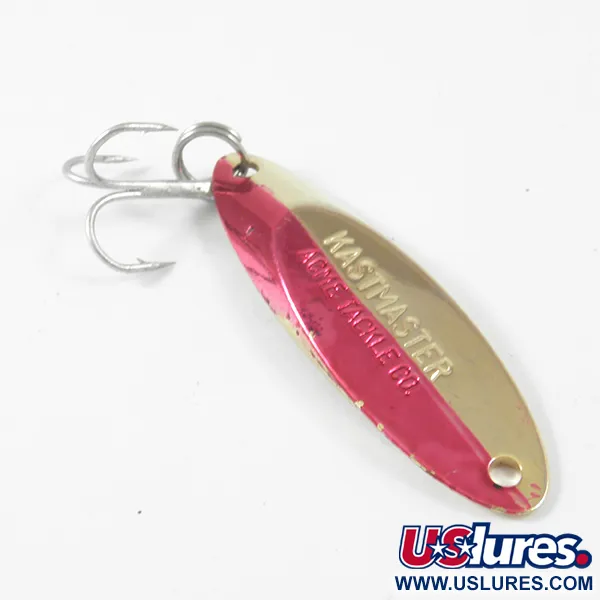 Acme Kastmaster 3544 Cuillère, Or / Rouge, 7g, Alliage laiton, #3544