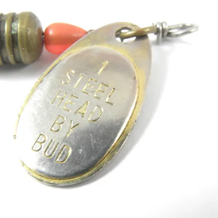 Yakima Bait Steel Head 1 by Bud Cuiller, Nickel/Jaune, 3g, #3557