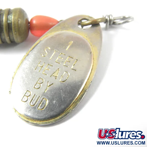 Yakima Bait Steel Head 1 by Bud Cuiller, Nickel/Jaune, 3g, #3557