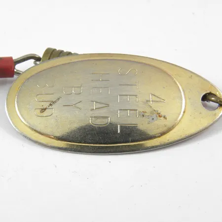 Yakima Bait Steel Head 4 by Bud Cuiller, Or, 9g, Corps Laiton, #3560