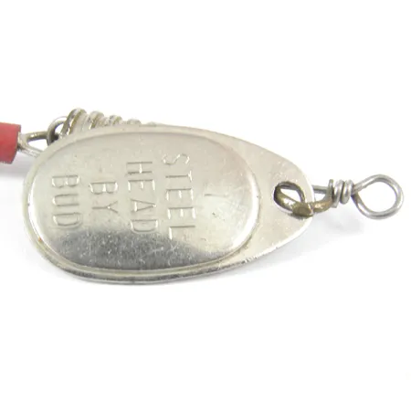 Yakima Bait Steel Head 1 by Bud Cuiller, Nickel, 3g, corps strié, #3561