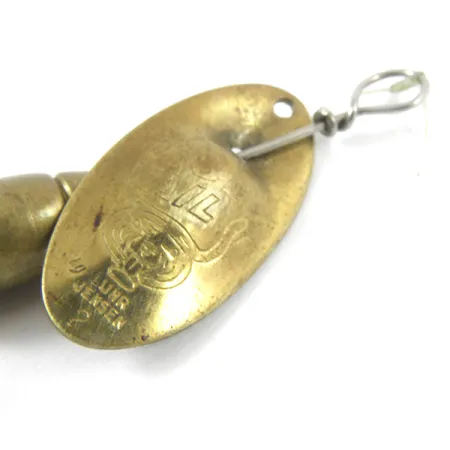 Luhr Jensen Tiger Tail Cuiller, Bronze, 3,6g, Hameçon habillé, #3562