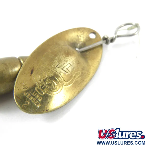 Luhr Jensen Tiger Tail Cuiller, Bronze, 3,6g, Hameçon habillé, #3562