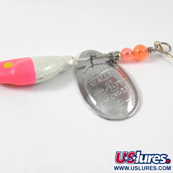 South Bend Walleye Wonder 3 Spinnerbait, Nickel, 17g, Vintage, #3572
