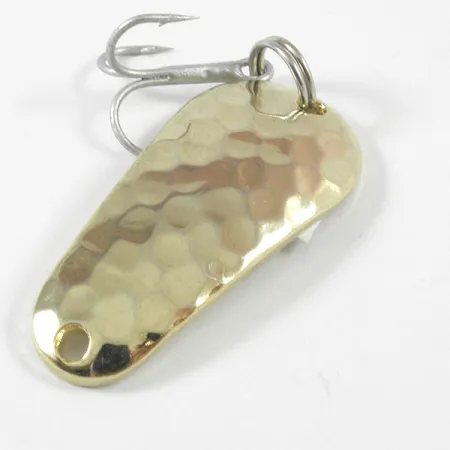 Acme Wob-L-Rite Cuillère, Or martelé, 7g, Vintage, #3578