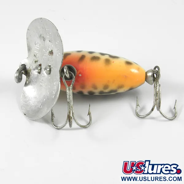 Fred Arbogast Jitterbug Leurre Surface, Tiger, 7g, Bavette Métal, #3589